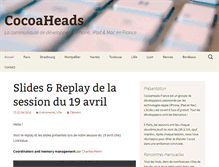Tablet Screenshot of cocoaheads.fr