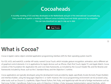 Tablet Screenshot of cocoaheads.nl